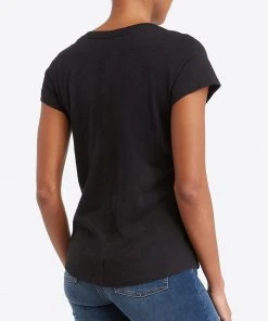 Spanx The Summer Shop Pima Cotton V-Neck Tee
