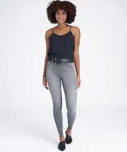 Spanx Vintage Distressed Ankle Skinny Jeans Shop All Clothing