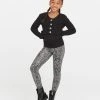 Spanx Girls Faux Leather Snake Shine Leggings