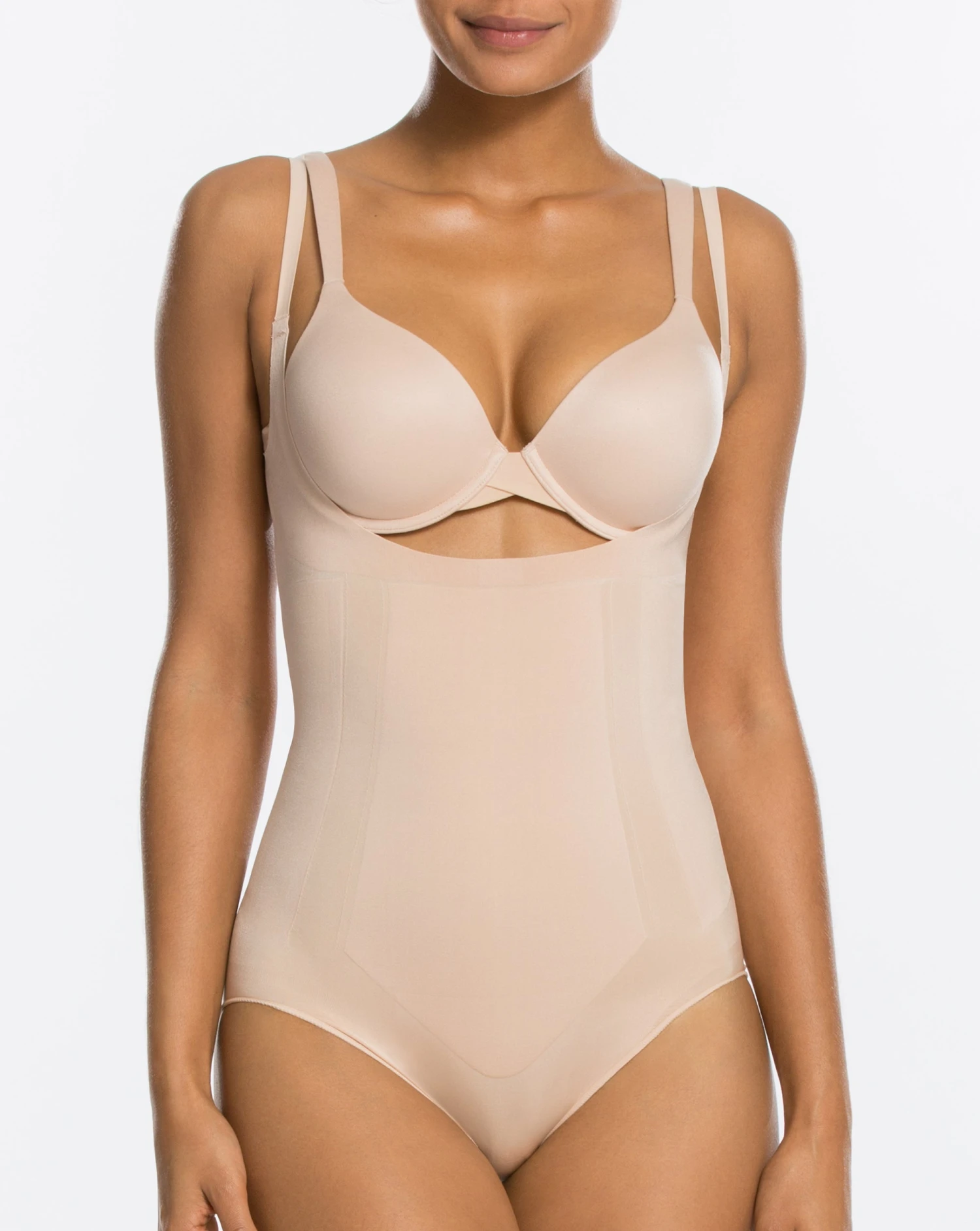 Spanx OnCore Open-Bust Panty Bodysuit 8 Spanx OnCore Open-Bust Panty Bodysuit
