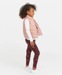 Spanx Girls Faux Leather Star Leggings