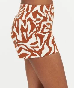 Spanx On-the-Go Printed Shorts, 4" New Arrivals 26 Spanx On-the-Go Printed Shorts, 4