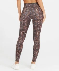 Spanx Faux Leather Snake Shine Leggings Shop All Clothing 22 Spanx Faux Leather Snake Shine Leggings Shop All Clothing