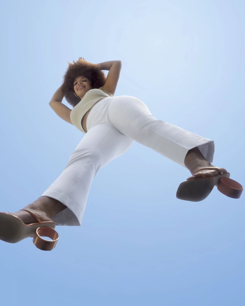 Spanx On-the-Go Kick Flare Pant With Silver Lining Technology 9 Spanx On-the-Go Kick Flare Pant With Silver Lining Technology