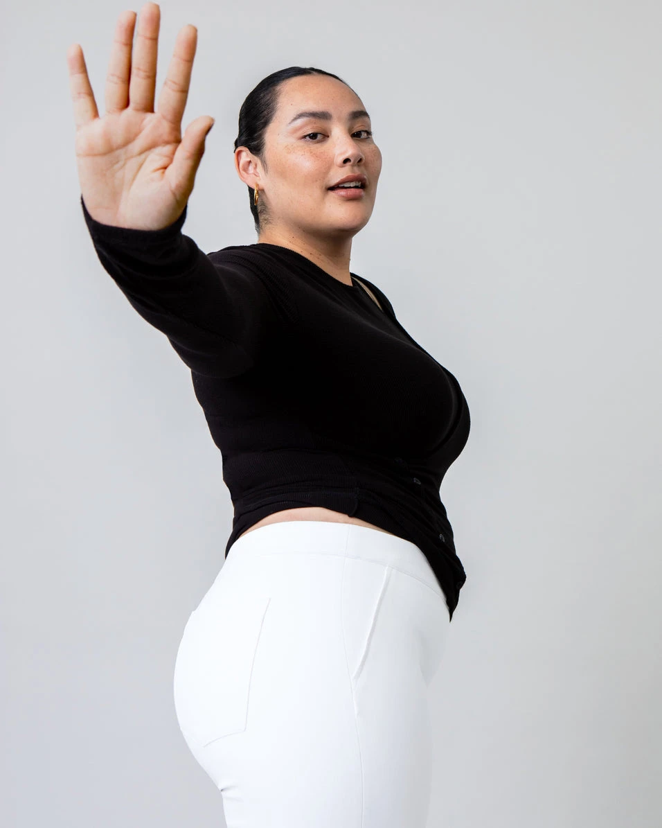 Spanx On-the-Go Kick Flare Pant With Silver Lining Technology 5 Spanx On-the-Go Kick Flare Pant With Silver Lining Technology