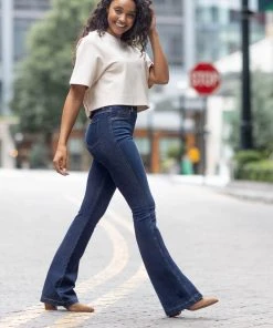 Spanx Flare Jeans, Midnight Shade Best Sellers