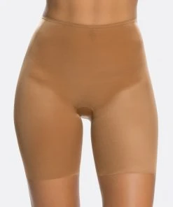 Spanx Skinny Britches® Mid-Thigh Short Shop All Shapewear 33 Spanx Skinny Britches® Mid-Thigh Short Shop All Shapewear