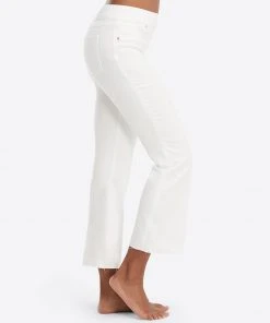 Spanx Shop All Sale White Cropped Flare Jeans 9 Spanx Shop All Sale White Cropped Flare Jeans