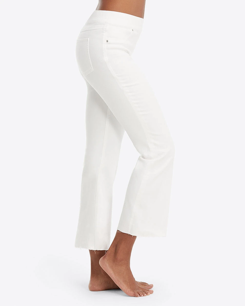 Spanx Shop All Sale White Cropped Flare Jeans 6 Spanx Shop All Sale White Cropped Flare Jeans