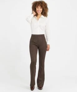 Spanx New Arrivals Faux Suede Flare Pants