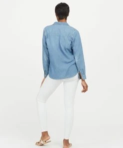 Spanx Ankle Skinny Jeans, White