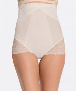 Spanx Shop All Shapewear Spotlight On Lace High-Waisted Brief