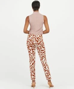 Spanx New Arrivals On-the-Go Printed Ankle Slim Straight Pant 11 Spanx New Arrivals On-the-Go Printed Ankle Slim Straight Pant