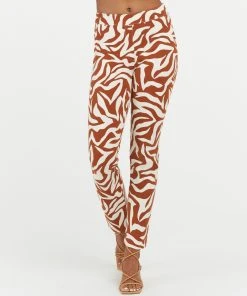 Spanx New Arrivals On-the-Go Printed Ankle Slim Straight Pant 12 Spanx New Arrivals On-the-Go Printed Ankle Slim Straight Pant