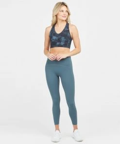 Spanx Printed Longline Medium Impact Sports Bra Shop All Activewear 9 Spanx Printed Longline Medium Impact Sports Bra Shop All Activewear