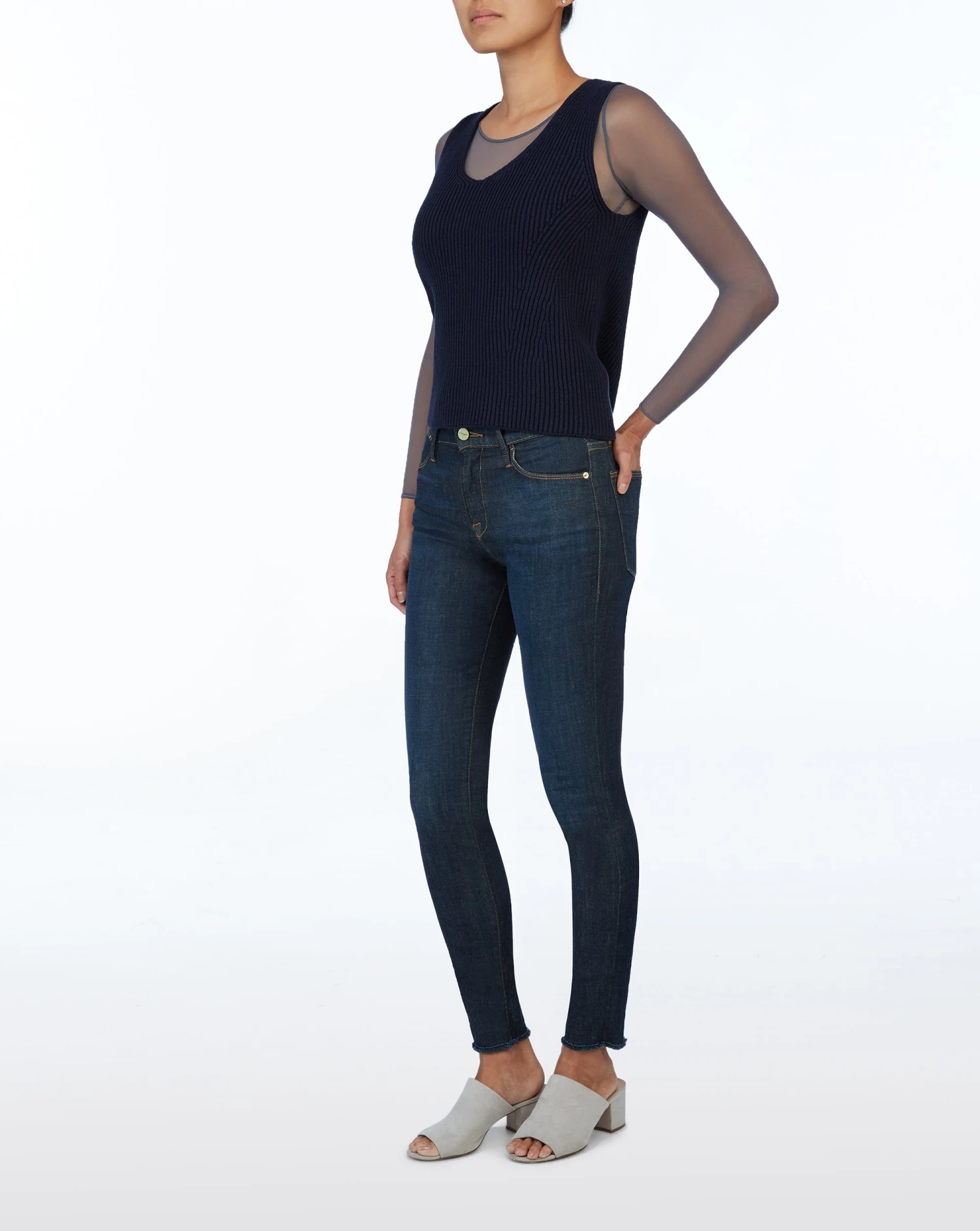 Shop All Clothing Spanx® Sheer Fashion Mesh Crop Top 12 Shop All Clothing Spanx® Sheer Fashion Mesh Crop Top