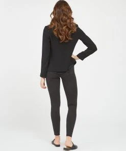 Spanx Vintage Distressed Ankle Skinny Jeans Shop All Clothing