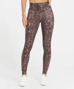 Spanx Faux Leather Snake Shine Leggings Shop All Clothing 24 Spanx Faux Leather Snake Shine Leggings Shop All Clothing