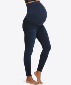Spanx Comfy Essentials Mama Ankle Jean-Ish® Leggings 24 Spanx Comfy Essentials Mama Ankle Jean-Ish® Leggings