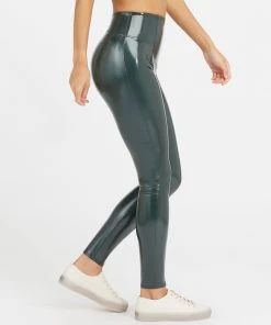 Spanx Faux Patent Leather Leggings