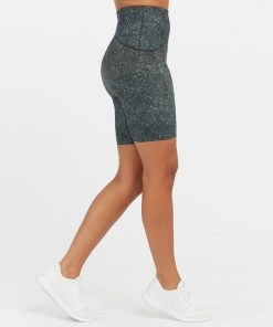 Spanx Booty Boost® Active 8” Speckled Bike Short Shop All Activewear