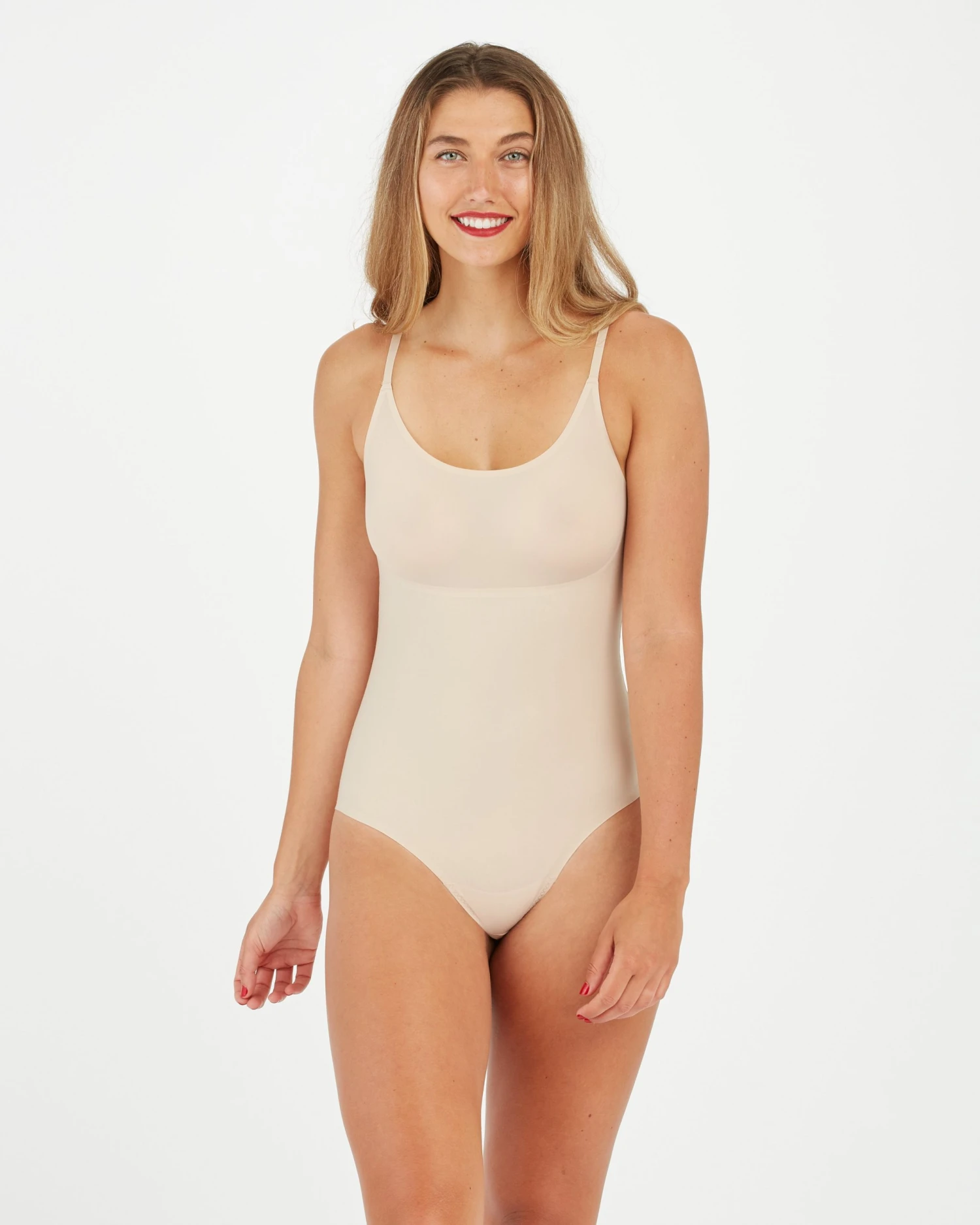 Spanx Shop All Shapewear Thinstincts® Thong Bodysuit 4 Spanx Shop All Shapewear Thinstincts® Thong Bodysuit