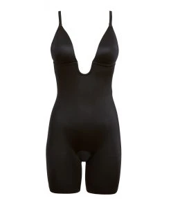 Spanx Best Sellers Suit Your Fancy Plunge Low-Back Mid-Thigh Bodysuit