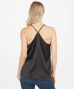 Spanx Satin V-Neck Racerback Cami
