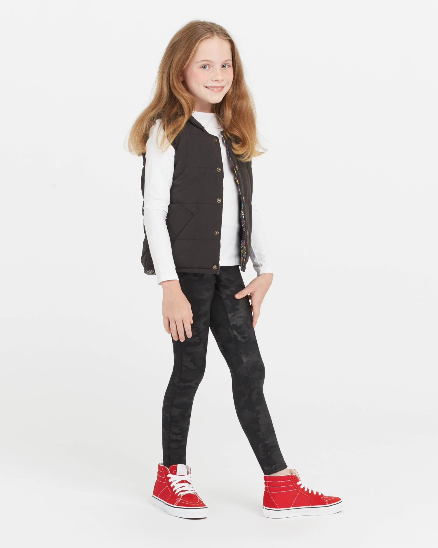 Spanx Girls Faux Leather Camo Leggings 5 Spanx Girls Faux Leather Camo Leggings