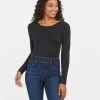 Spanx Suit Yourself Long Sleeve Scoop Neck Bodysuit Shop All Clothing 2 Spanx Suit Yourself Long Sleeve Scoop Neck Bodysuit Shop All Clothing