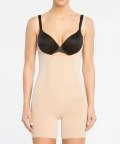 Spanx OnCore Open-Bust Mid-Thigh Bodysuit Best Sellers