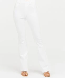Spanx Flare Jeans, White