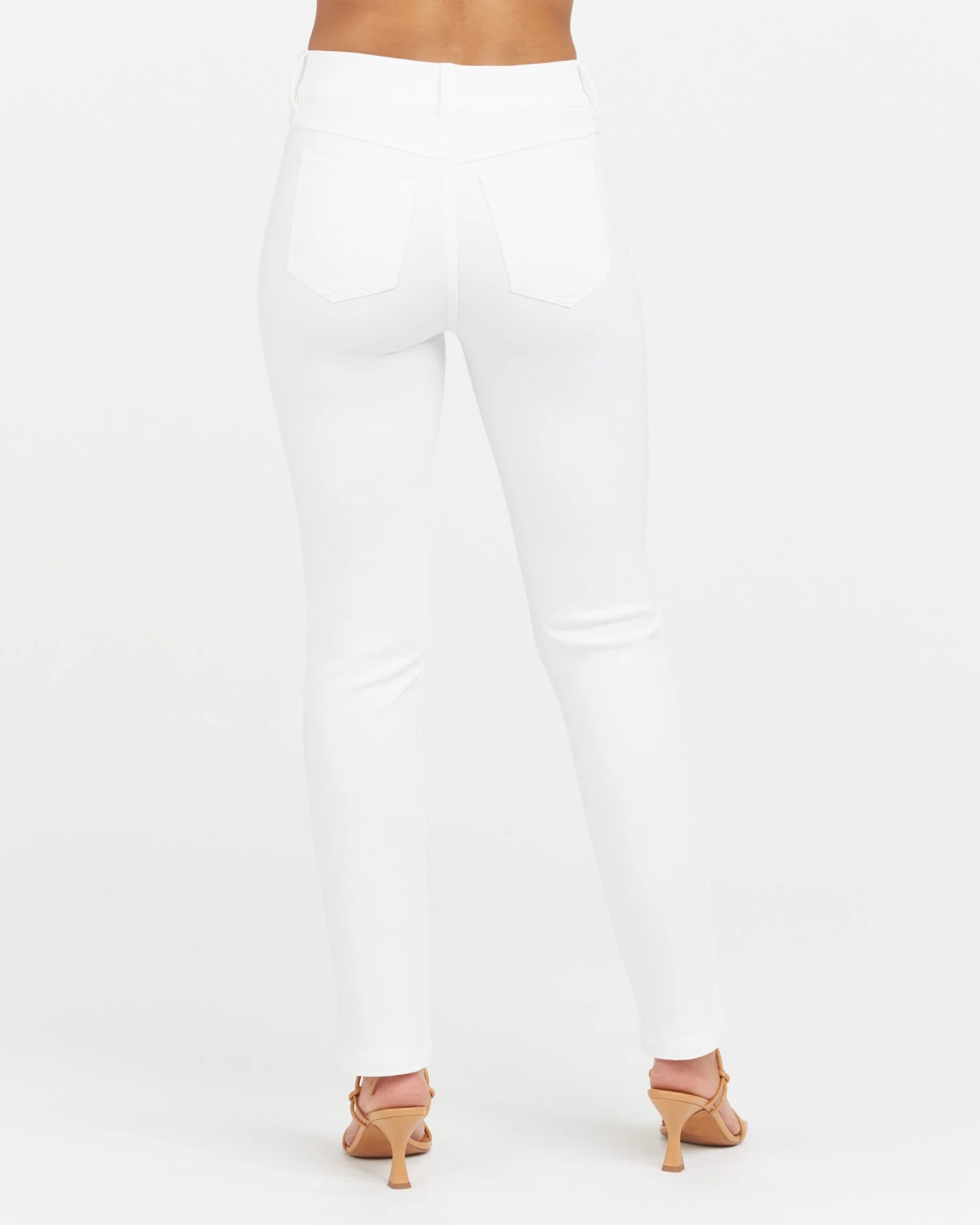 Spanx New Arrivals Ankle Straight Leg Jeans, White 4 Spanx New Arrivals Ankle Straight Leg Jeans, White