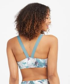 Spanx Sports Bras + Panties Printed Low Impact Sports Bra 23 Spanx Sports Bras + Panties Printed Low Impact Sports Bra