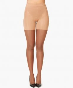 Spanx Graduated Compression Shaping Sheers, 8-15Mmhg Hosiery