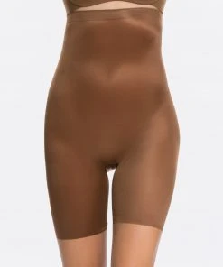 Spanx Skinny Britches® High-Waisted Mid-Thigh Short Shop All Shapewear 30 Spanx Skinny Britches® High-Waisted Mid-Thigh Short Shop All Shapewear