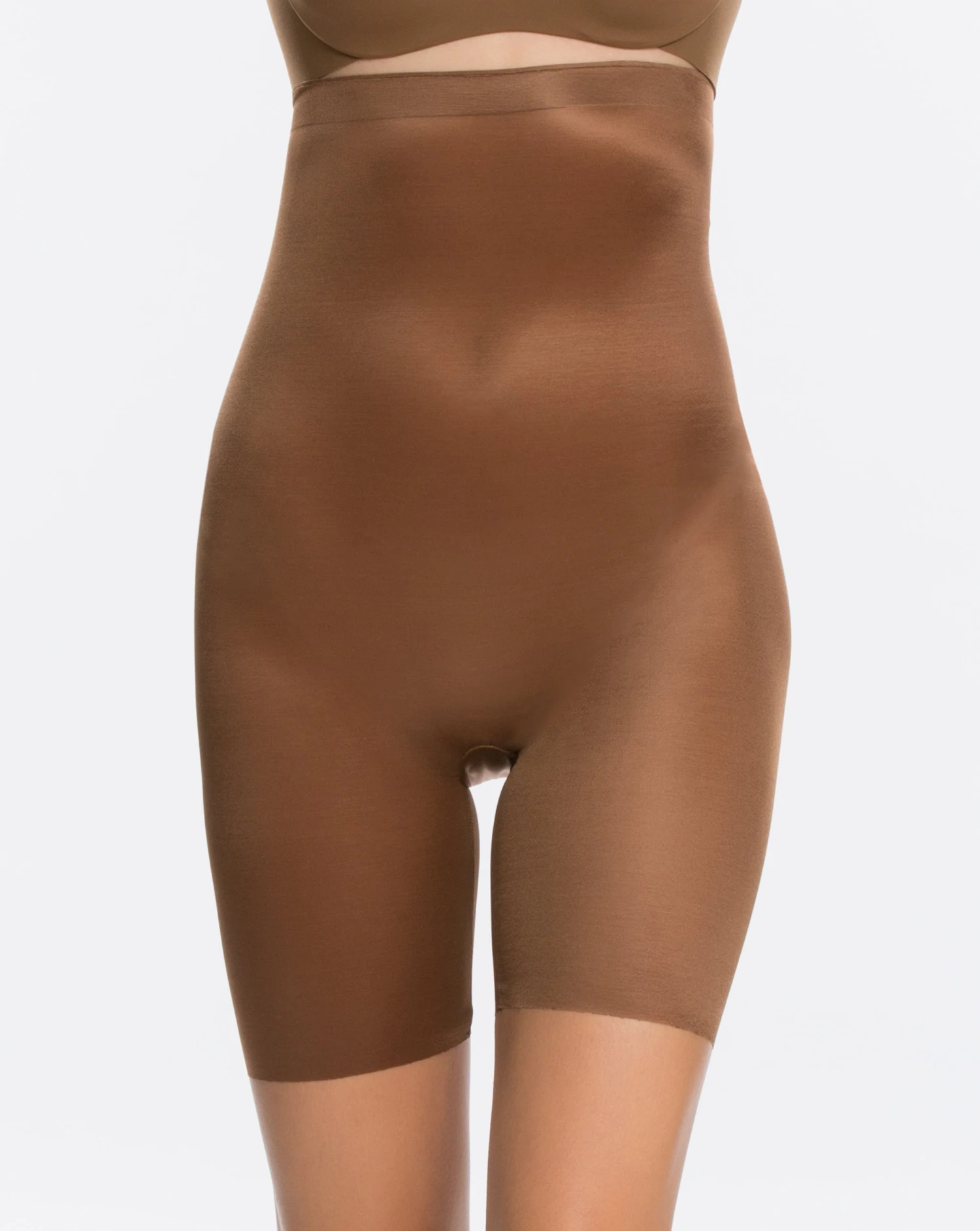 Spanx Skinny Britches® High-Waisted Mid-Thigh Short Shop All Shapewear 14 Spanx Skinny Britches® High-Waisted Mid-Thigh Short Shop All Shapewear