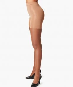 Spanx Graduated Compression Shaping Sheers, 8-15Mmhg Hosiery
