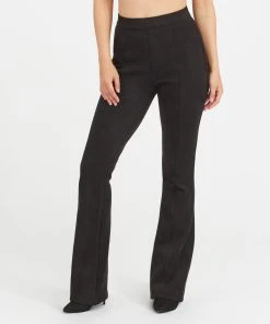 Spanx New Arrivals Faux Suede Flare Pants
