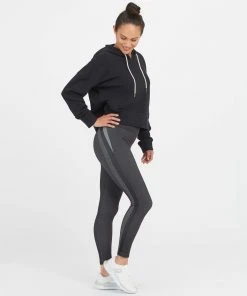 Spanx Look At Me Now Seamless Track Stripe Leggings 22 Spanx Look At Me Now Seamless Track Stripe Leggings