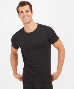 Spanx Zero Sculpt Cotton Modal Crew Neck 12 Spanx Zero Sculpt Cotton Modal Crew Neck