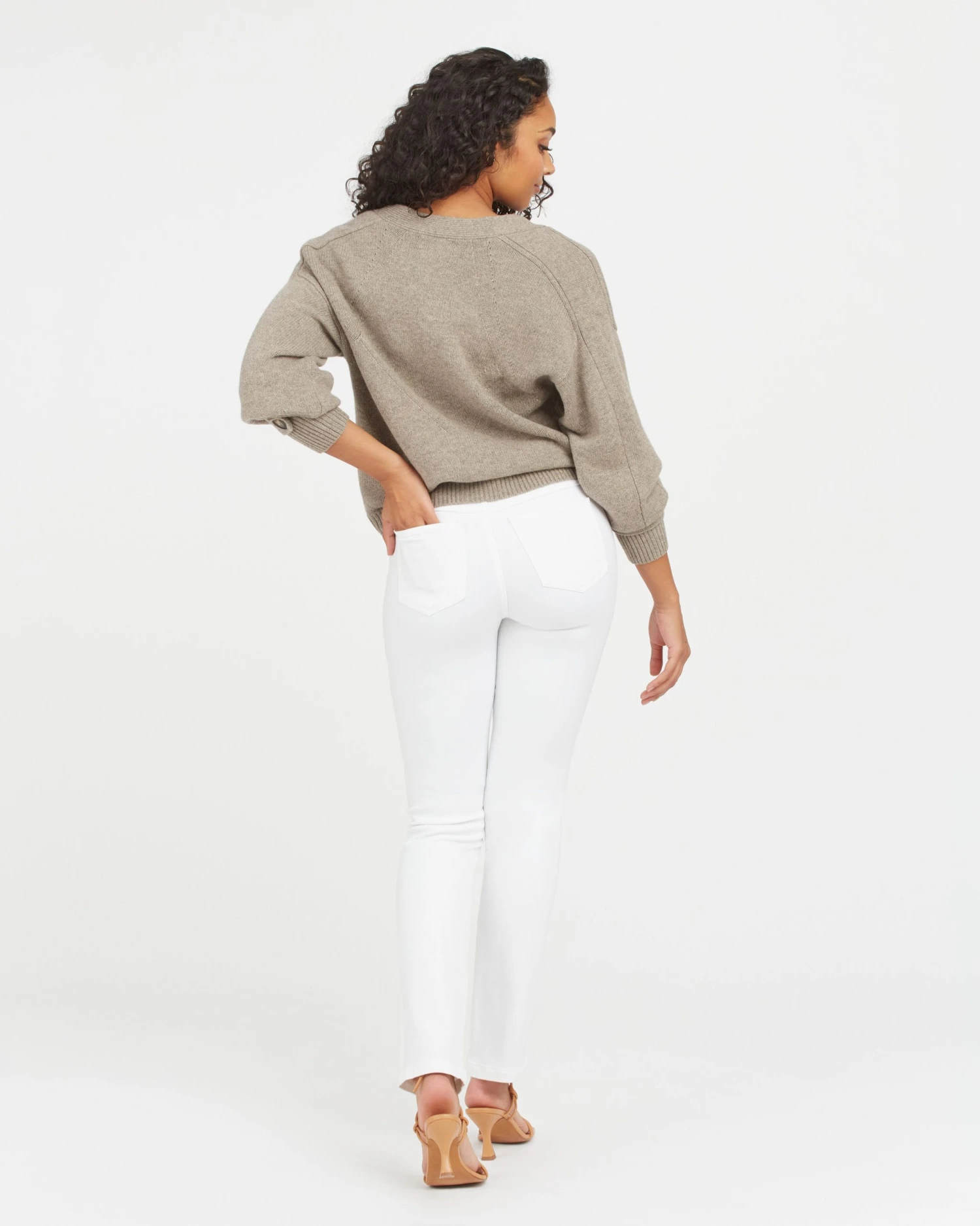 Spanx New Arrivals Ankle Straight Leg Jeans, White 6 Spanx New Arrivals Ankle Straight Leg Jeans, White