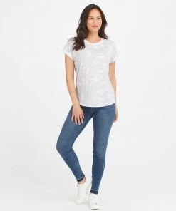 Spanx Pima Cotton Printed Graphic Tee