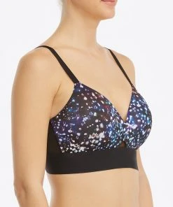 Spanx Mesh Panel Medium Impact Sports Bra The Summer Shop