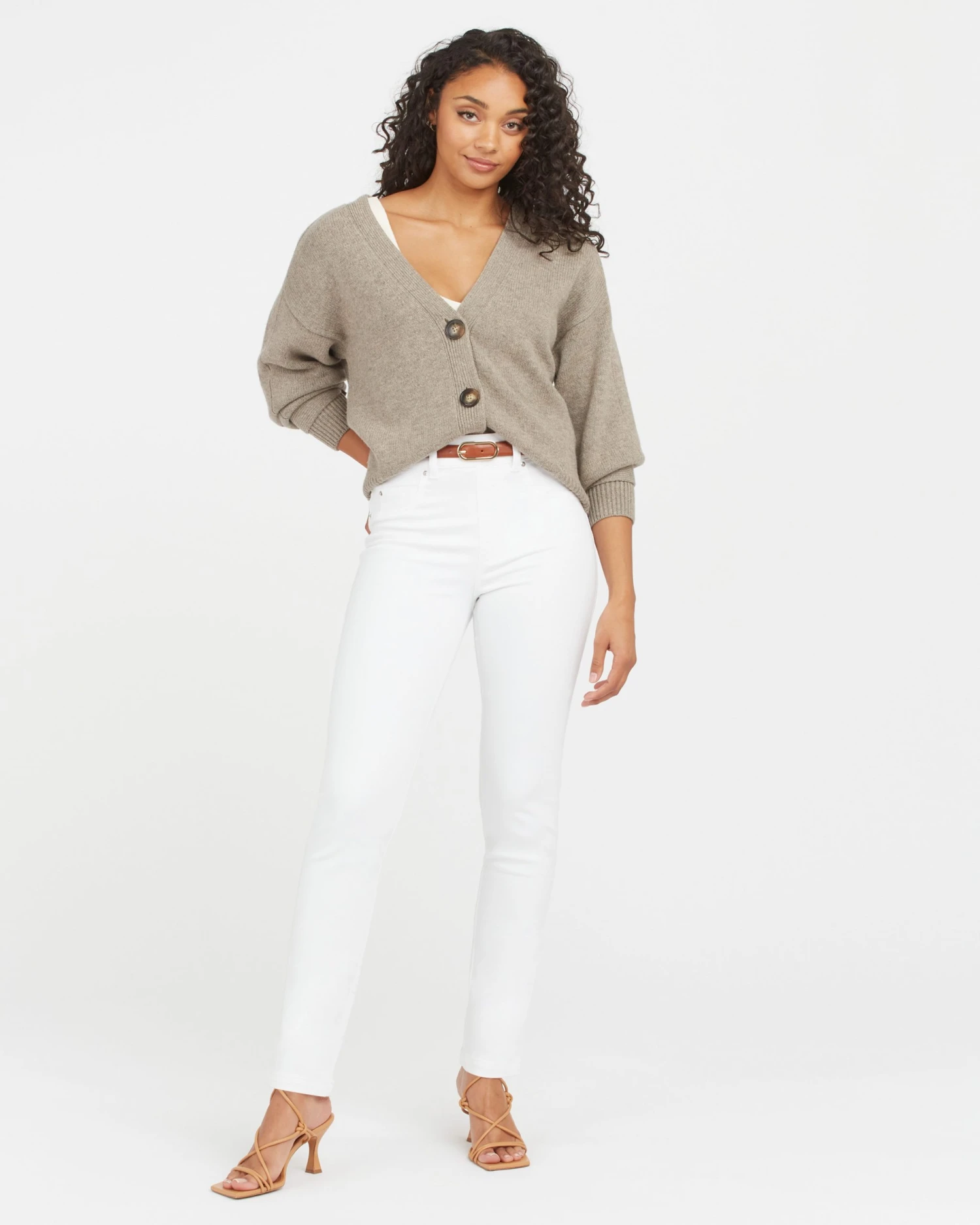 Spanx New Arrivals Ankle Straight Leg Jeans, White 3 Spanx New Arrivals Ankle Straight Leg Jeans, White