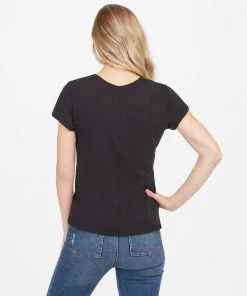 Spanx The Summer Shop Pima Cotton Crew Neck Tee
