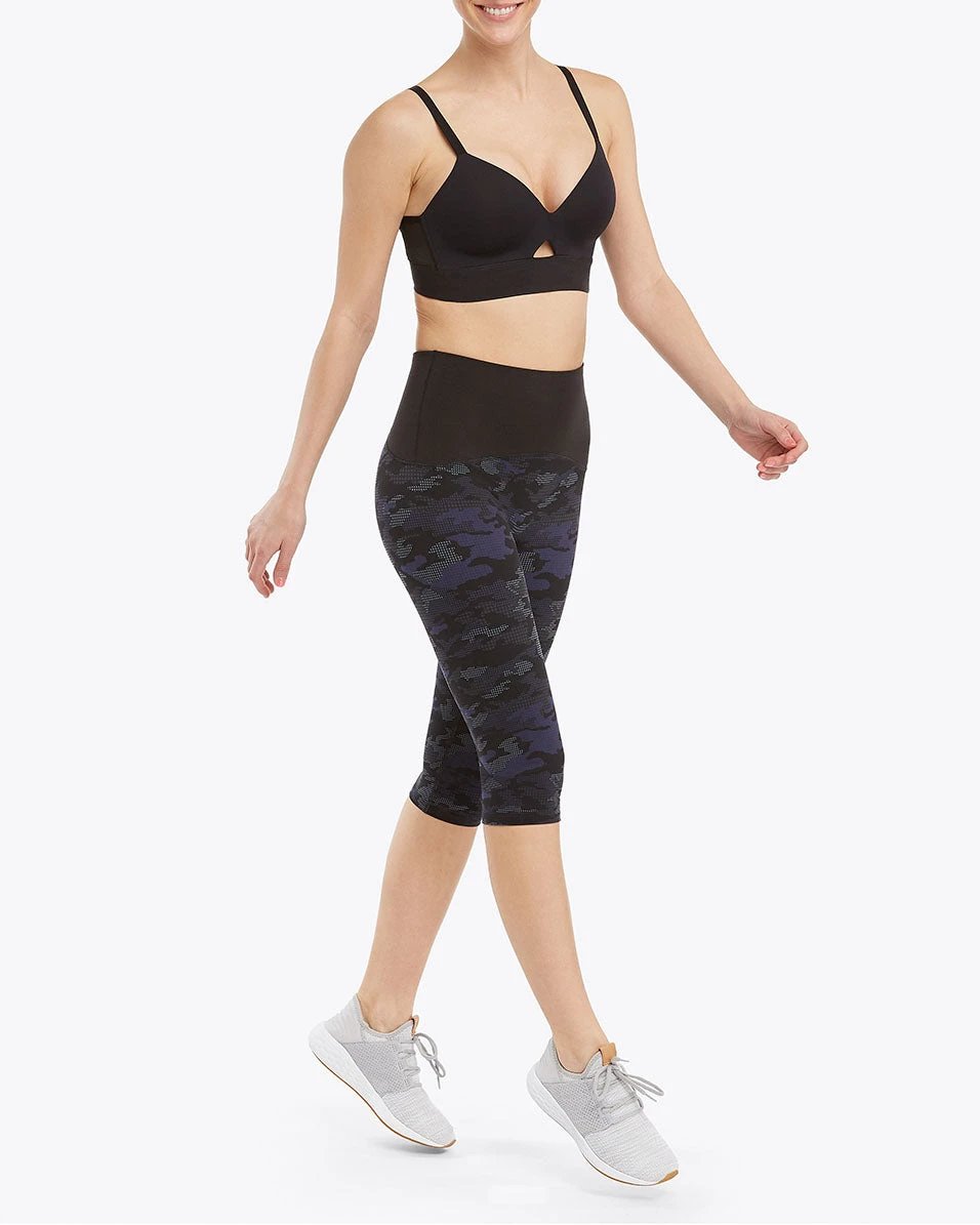 Spanx Booty Boost® Active Printed Cropped Leggings 17 Spanx Booty Boost® Active Printed Cropped Leggings