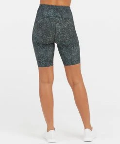 Spanx Booty Boost® Active 8” Speckled Bike Short Shop All Activewear