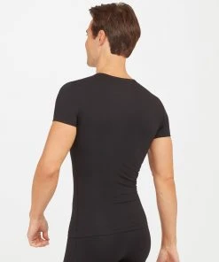 Spanx Sculpt Cotton V-Neck