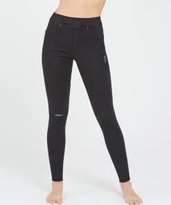 Spanx Vintage Distressed Ankle Skinny Jeans Shop All Clothing